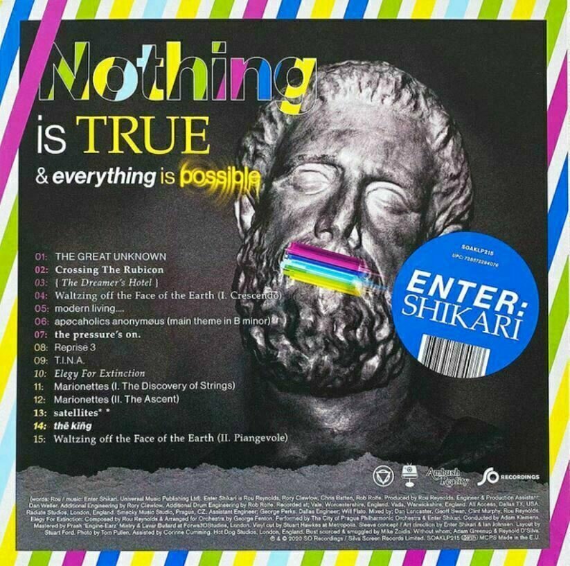 Vinylskiva Enter Shikari - Nothing Is True & Everything Is Possible (LP)