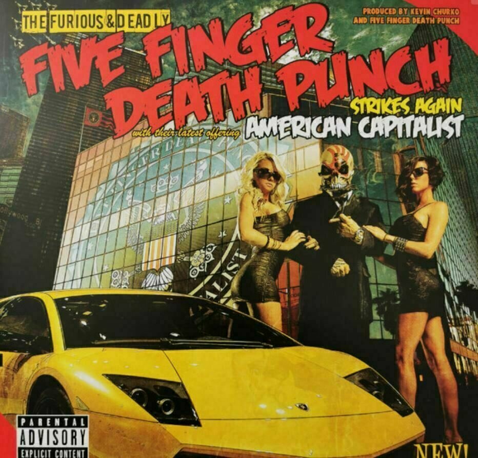 Δίσκος LP Five Finger Death Punch - American Capitalist (LP)