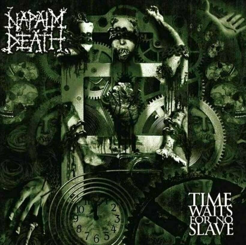 Schallplatte Napalm Death - Time Waits For No Slave (Reissue) (LP)