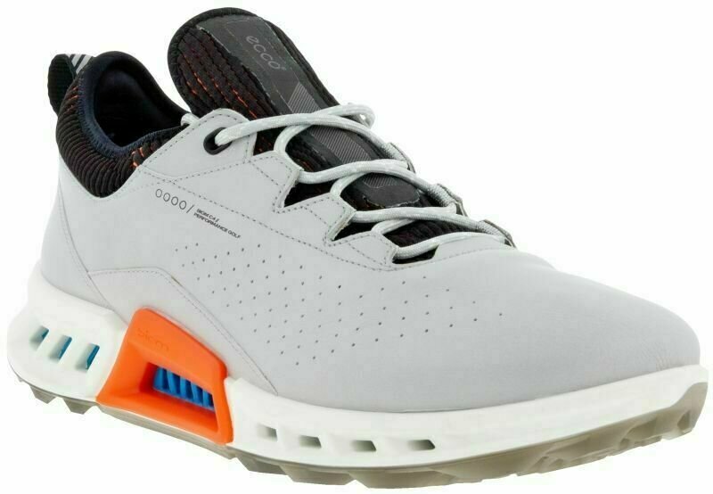 Golfsko til mænd Ecco Biom C4 Concrete/Black 42 Golfsko til mænd