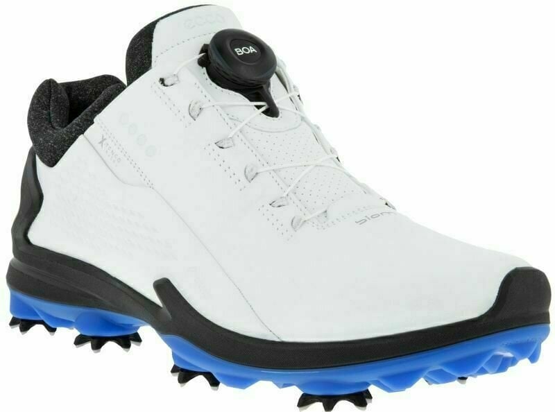 Muške cipele za golf Ecco Biom G3 BOA White/Black 42
