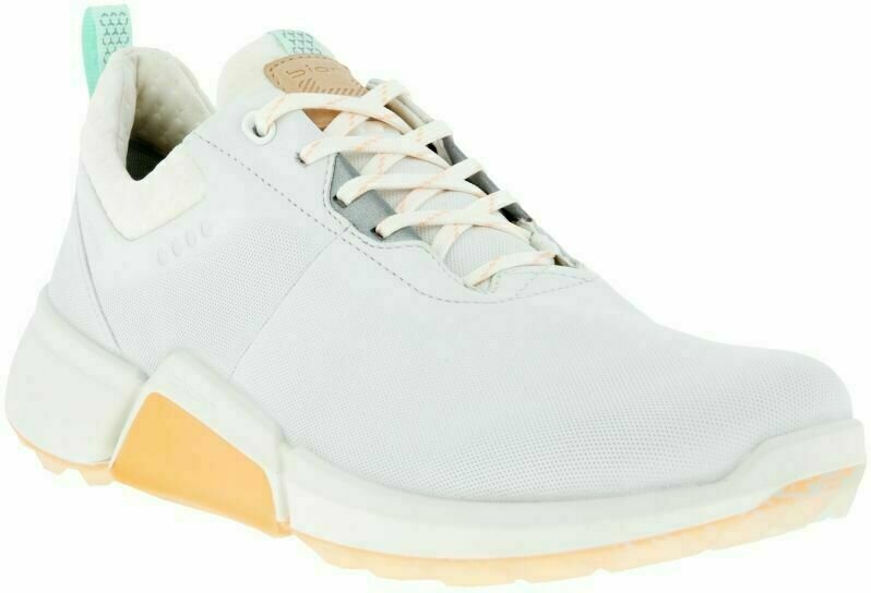 Pantofi de golf pentru femei Ecco Biom H4 White/Eggshell Blue 36