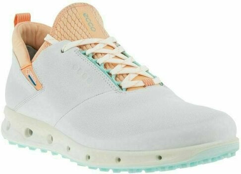 Pantofi de golf pentru femei Ecco Cool Pro White/Peach Nectar 36 - 1
