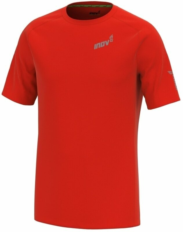 Maglietta da corsa a maniche corte Inov-8 Base Elite Short Sleeve Base Layer Men's 3.0 Red S Maglietta da corsa a maniche corte