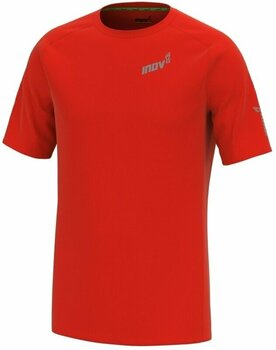 Тениска с къс ръкав за бягане Inov-8 Base Elite Short Sleeve Base Layer Men's 3.0 Red S Тениска с къс ръкав за бягане - 1