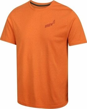 Hardloopshirt met korte mouwen Inov-8 Graphic Tee ''Brand'' Orange S Hardloopshirt met korte mouwen - 1