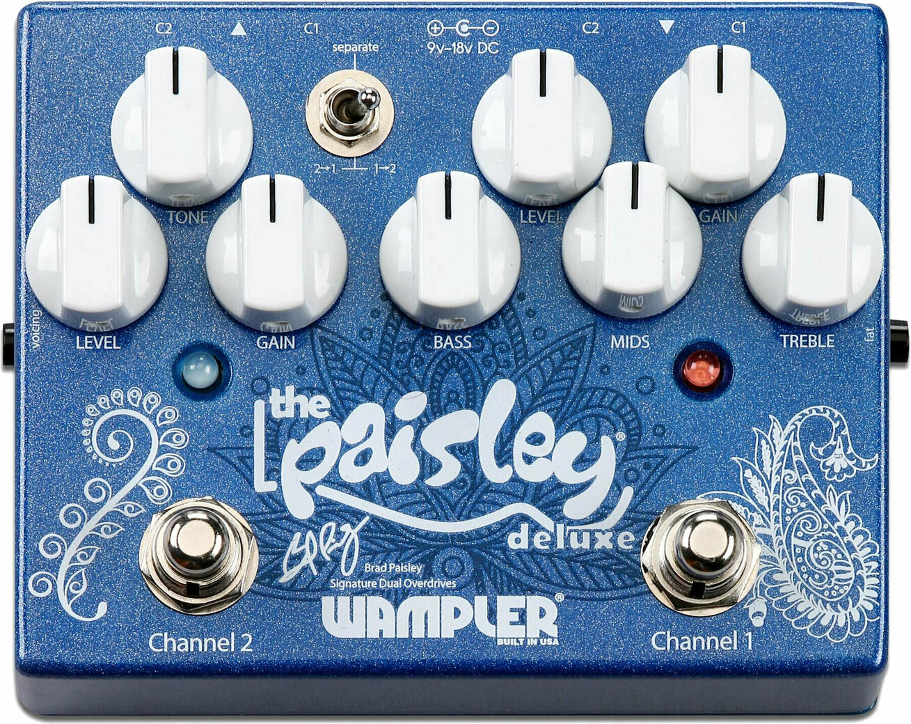 ギター WAMPLER the paisley deluxe Brad Paisley: Paisley Deluxe - Wampler Pedals