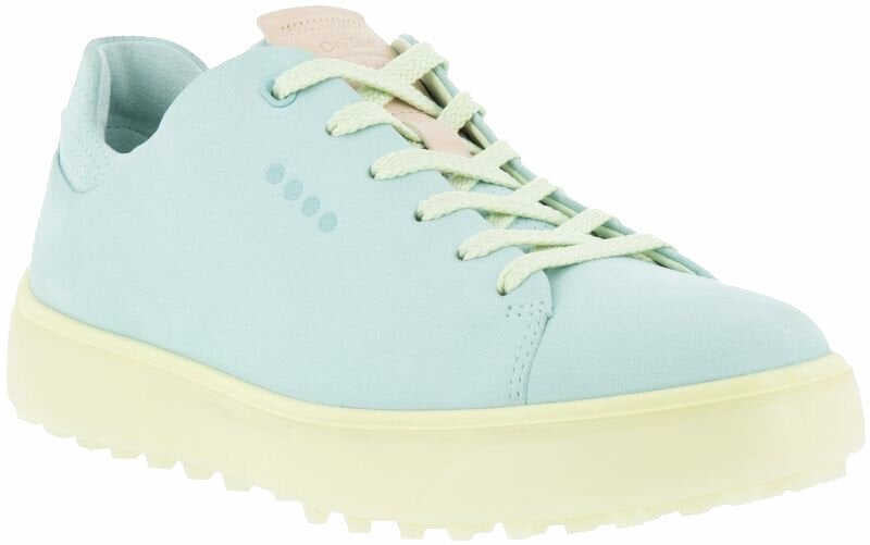 Pantofi de golf pentru femei Ecco Tray Eggshell Blue/Sherbet 36