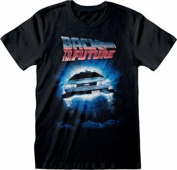 T-shirt Back To The Future Portal Black S T-shirt - 1