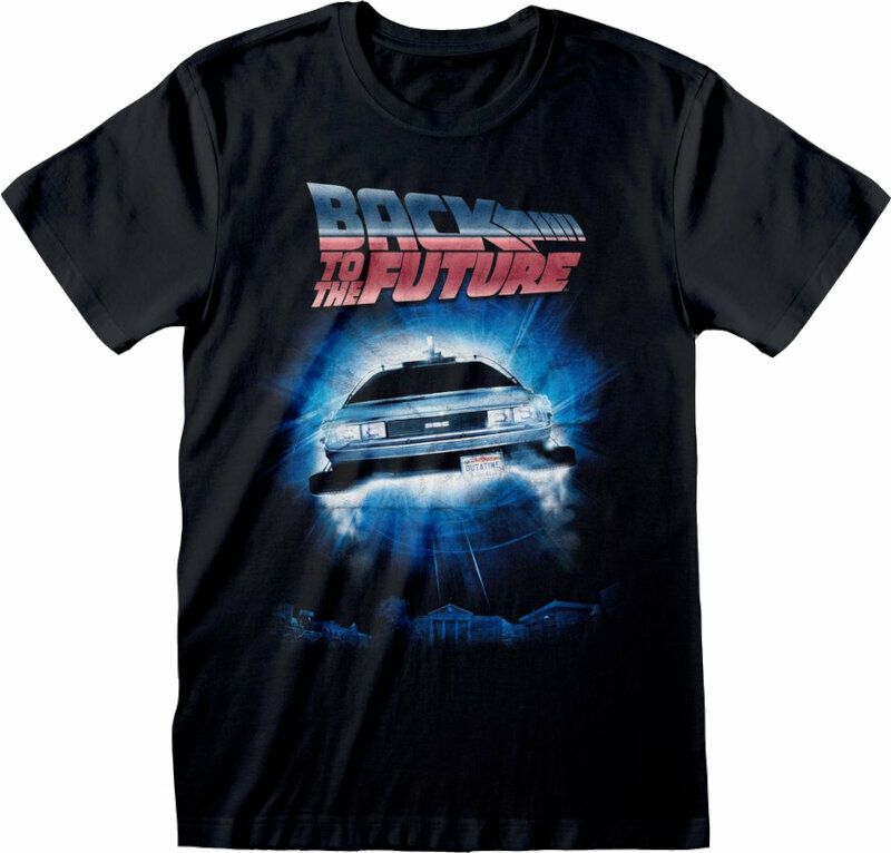 Shirt Back To The Future Shirt Portal Black XL