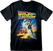T-Shirt Back To The Future Poster Black M T-Shirt