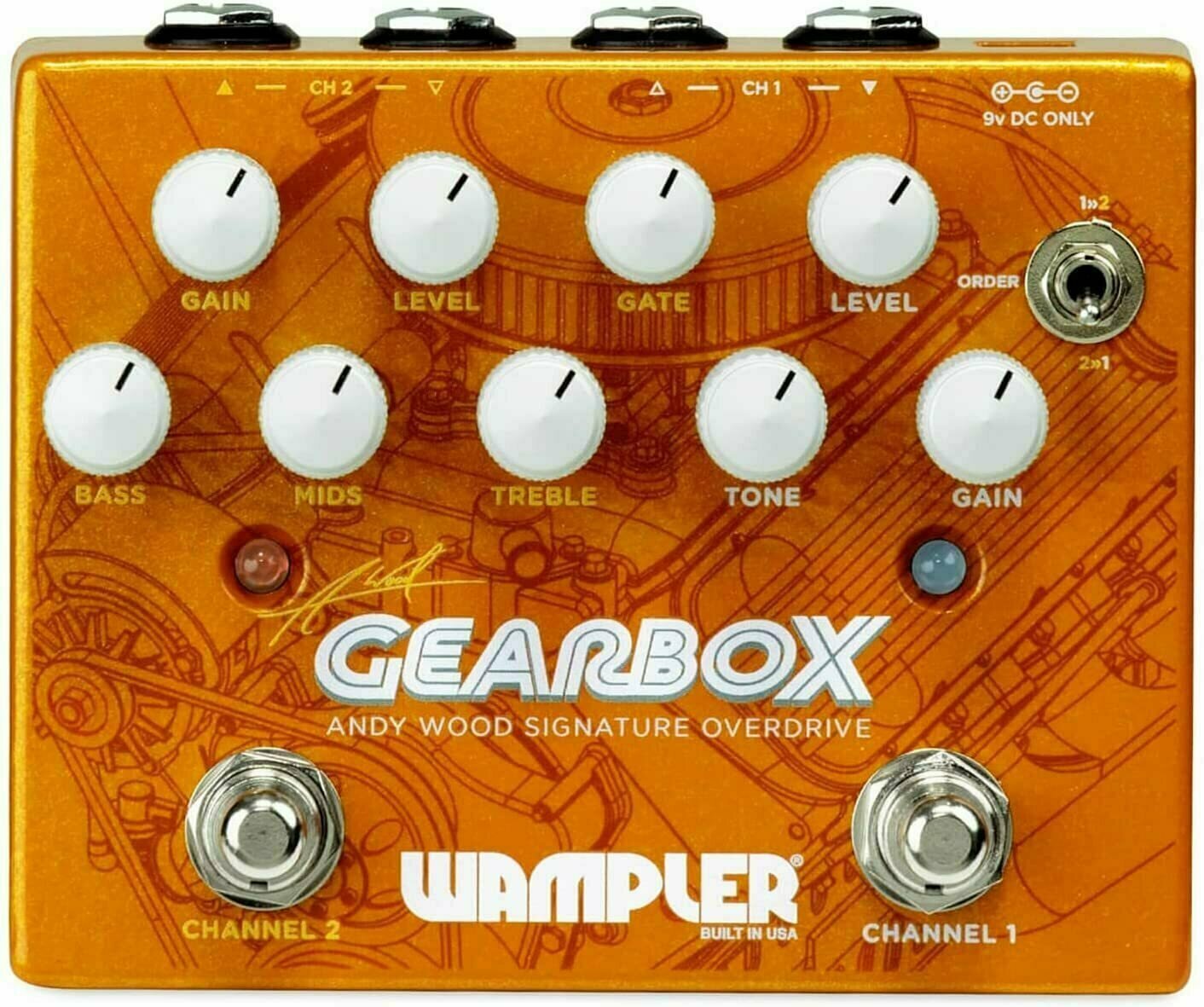 Guitar Effect Wampler Gearbox