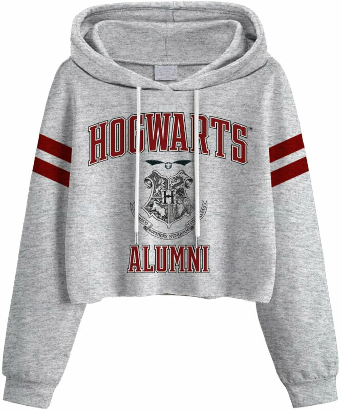 Harry Potter Hoodie Hogwarts Alumni Ladies Grey M Muziker