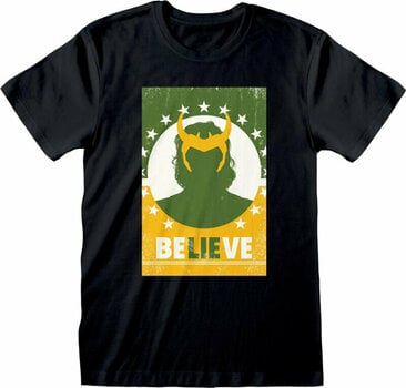Tričko Loki Believe Black L Tričko - 1