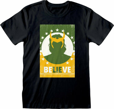 Tričko Loki Believe Black 2XL Tričko - 1