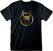 Camiseta de manga corta Loki Camiseta de manga corta Icon Gold Ink Unisex Black L