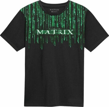 Maglietta Matrix Maglietta Matrix Code Unisex Black S - 1
