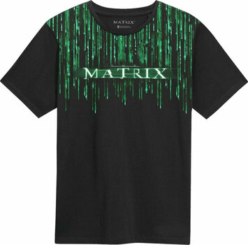 T-Shirt Matrix Matrix Code Black L T-Shirt - 1