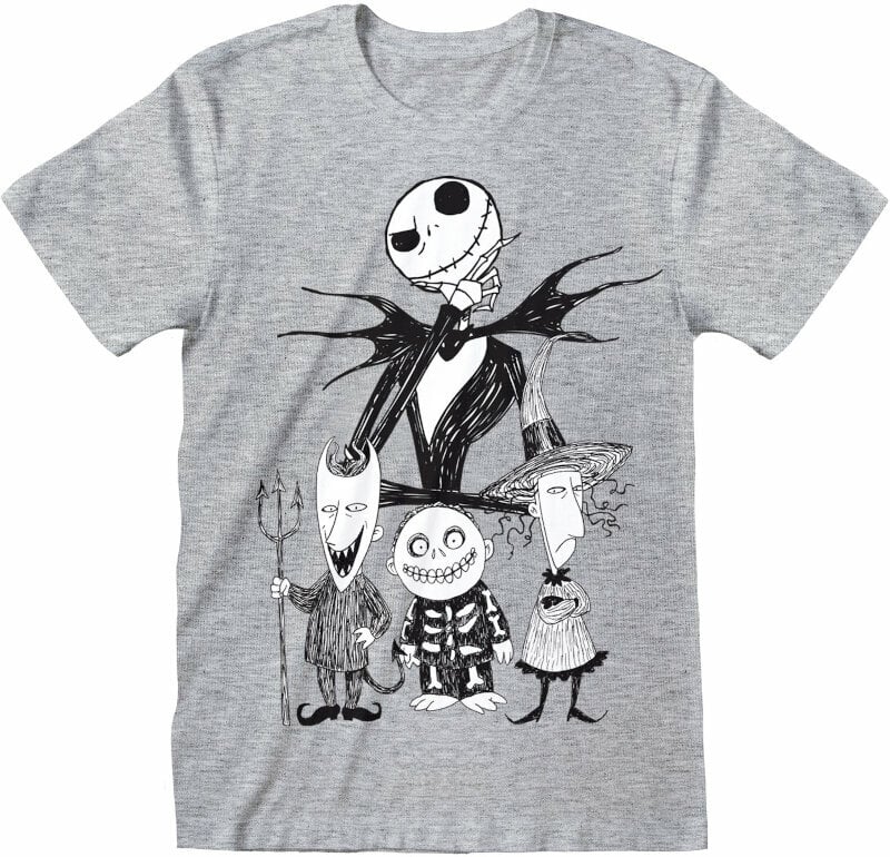 Tričko The Nightmare Before Christmas Trick or Treators Heather Grey S Tričko