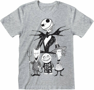 Tričko The Nightmare Before Christmas Trick or Treators Heather Grey S Tričko - 1