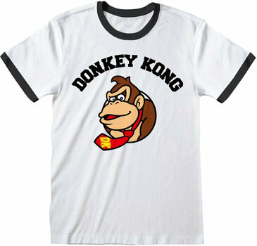 Tričko Nintendo Donkey Kong Donkey Kong Circle White/Black XL Tričko - 1