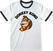 Tričko Nintendo Donkey Kong Donkey Kong Circle White/Black XL Tričko