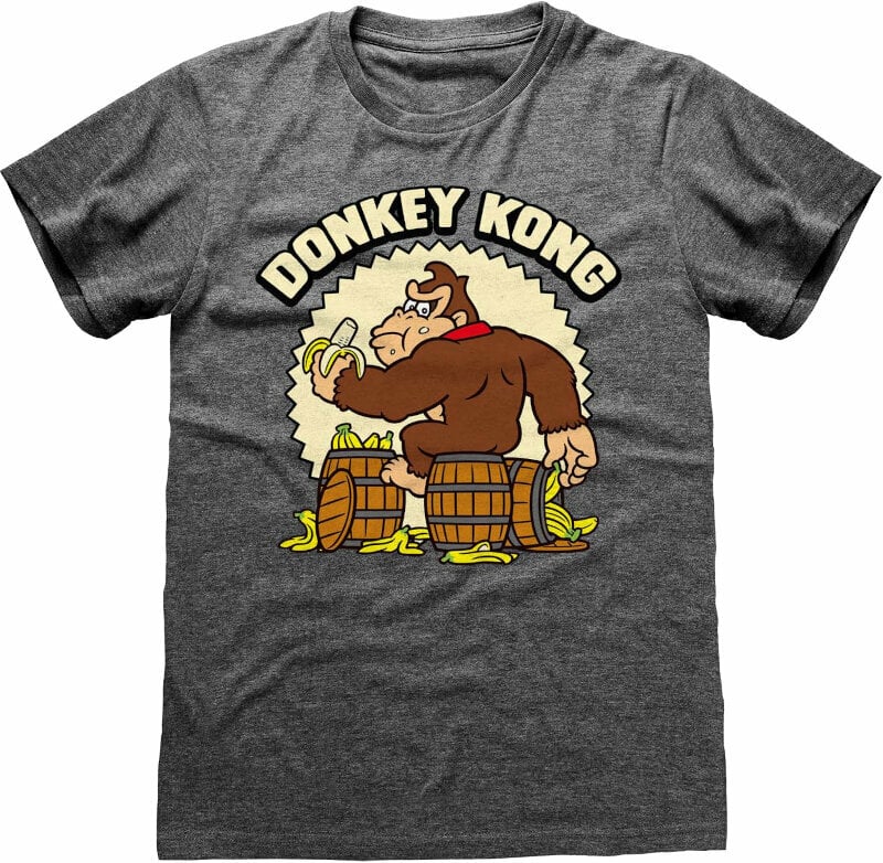 Tričko Nintendo Donkey Kong Donkey Kong Dark Heather M Tričko