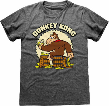 T-shirt Nintendo Donkey Kong Donkey Kong Dark Heather XL T-shirt - 1