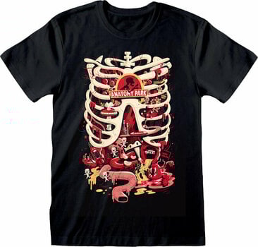 T-shirt Rick And Morty Anatomy Park Black S T-shirt - 1