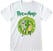 T-Shirt Rick And Morty T-Shirt Portal Unisex White 2XL