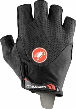 Cyklistické rukavice Castelli Arenberg Gel 2 Gloves Black S Cyklistické rukavice - 1