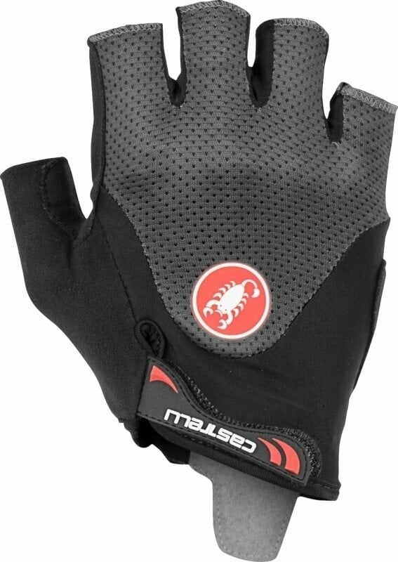 Cyklistické rukavice Castelli Arenberg Gel 2 Gloves Dark Gray S Cyklistické rukavice