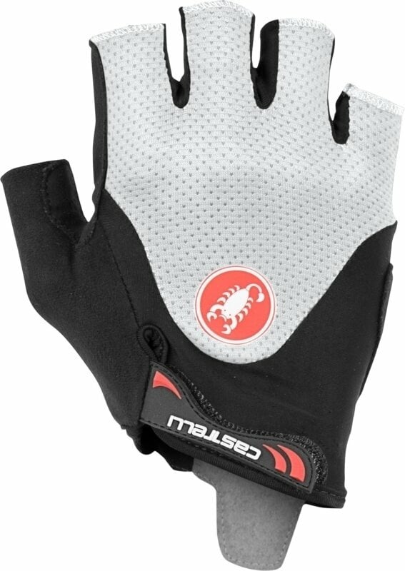 guanti da ciclismo Castelli Arenberg Gel 2 Gloves Black/Ivory M guanti da ciclismo