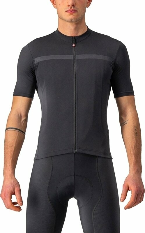 Biciklistički dres Castelli Classifica Dres Light Black XL