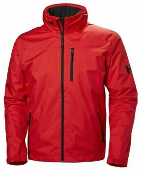 Giacca Helly Hansen Crew Hooded Midlayer Giacca Red XL - 1