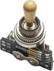 Pickup kapcsolók EMG 3 Way Solderless Toggle Ivory Pickup kapcsolók