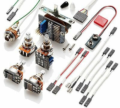 Potentiometer EMG 3 PU Push/Pull Wiring Kit