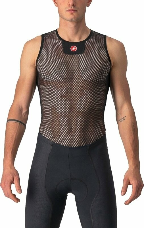 Велосипедна тениска Castelli Core Mesh Функционално бельо Black S/M