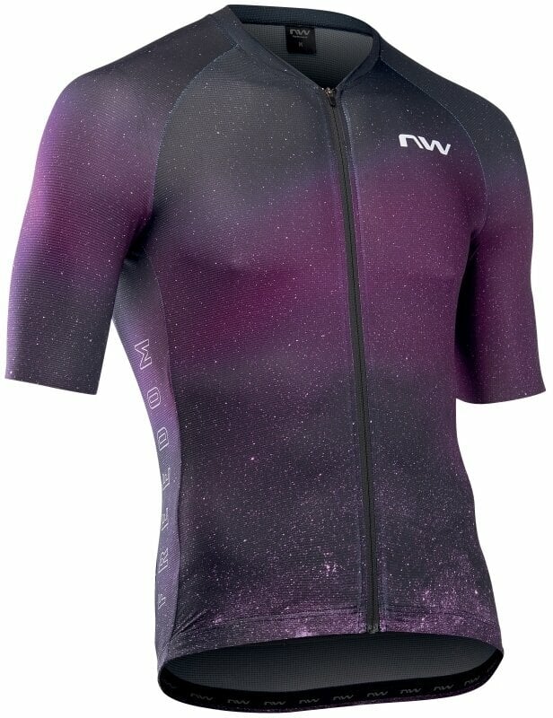 Biciklistički dres Northwave Freedom Jersey Short Sleeve Dres Plum XL