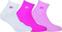 Fitness Socks Fila F9303 Socks Quarter Plain 3-Pack Pink Panther 35-38 Fitness Socks