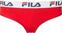Sous-vêtements de sport Fila FU6043 Woman Brief Red XS Sous-vêtements de sport