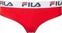 Fitness Unterwäsche Fila FU6043 Woman Brief Red L Fitness Unterwäsche