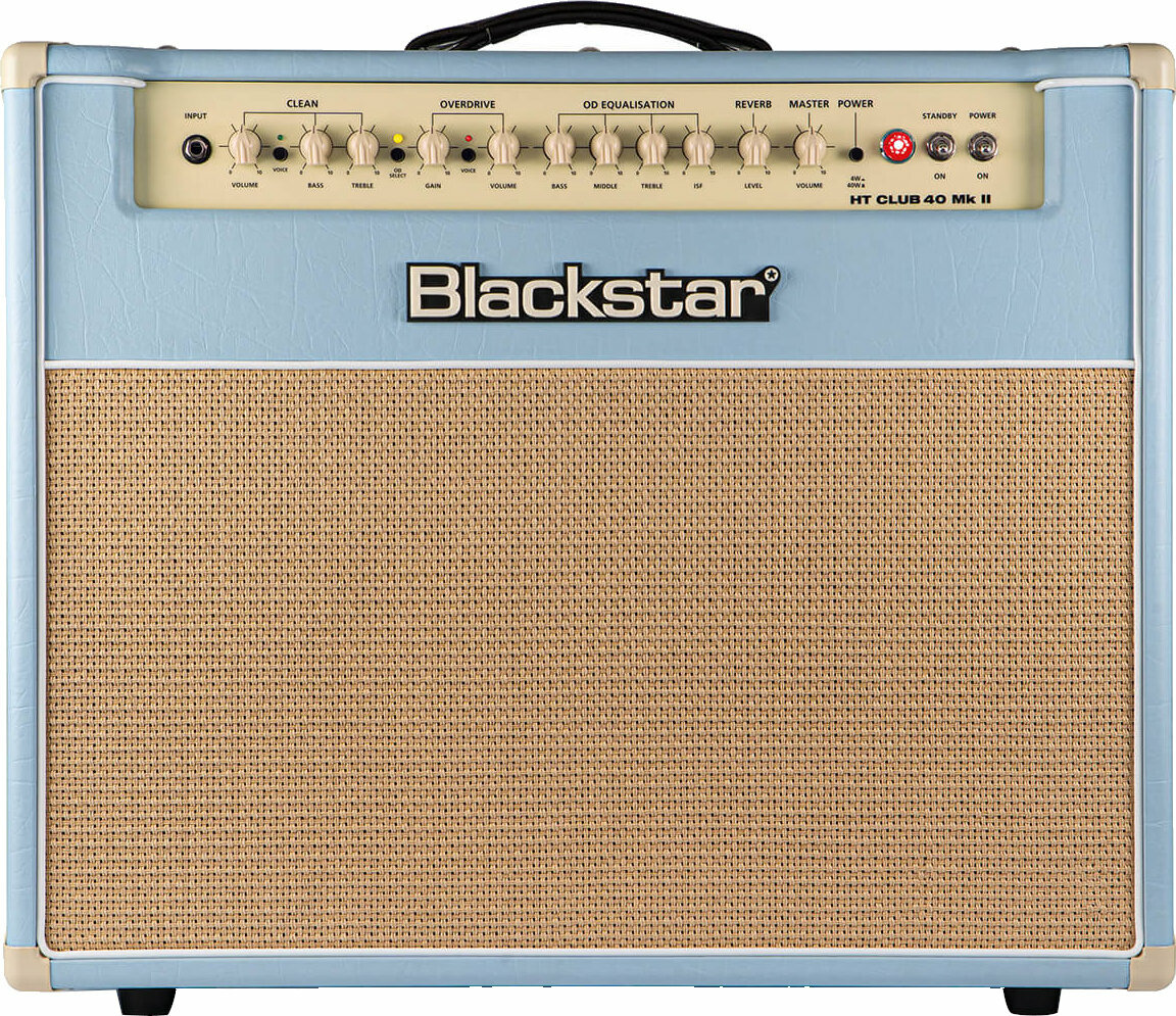 Tube Guitar Combo Blackstar HT Club 40 MkII Blue Tube Guitar Combo