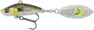 Leurre Savage Gear 3D Sticklebait Tailspin Green Silver Ayu