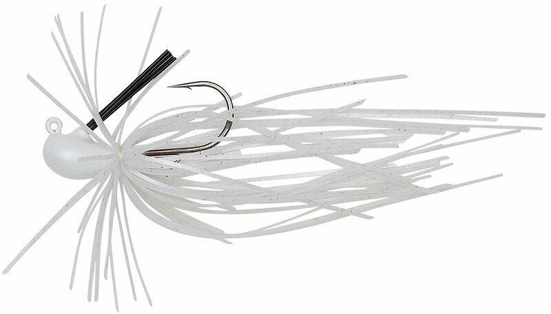 Vishaak Savage Gear Skirt Flirt Jig 5 g # 1 White Pearl