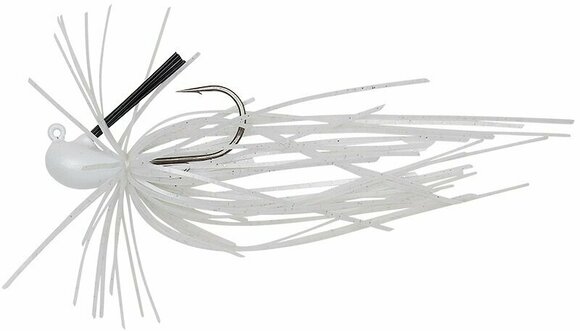 Horgász horog Savage Gear Skirt Flirt Jig 5 g # 1 White Pearl - 1