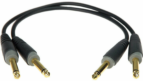 Adapter/Patch Cable Klotz AU-JJ0030 Black 30 cm Straight - Straight - 1