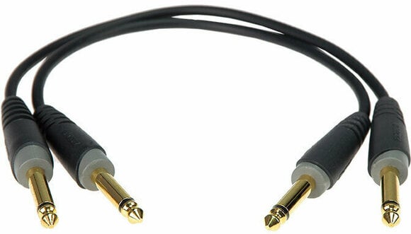 Adapter/Patch Cable Klotz AU-JJ0090 Black 90 cm Straight - Straight - 1