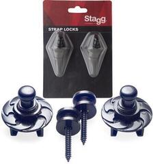 Strap Lock Stagg SSL1 Strap Lock Black