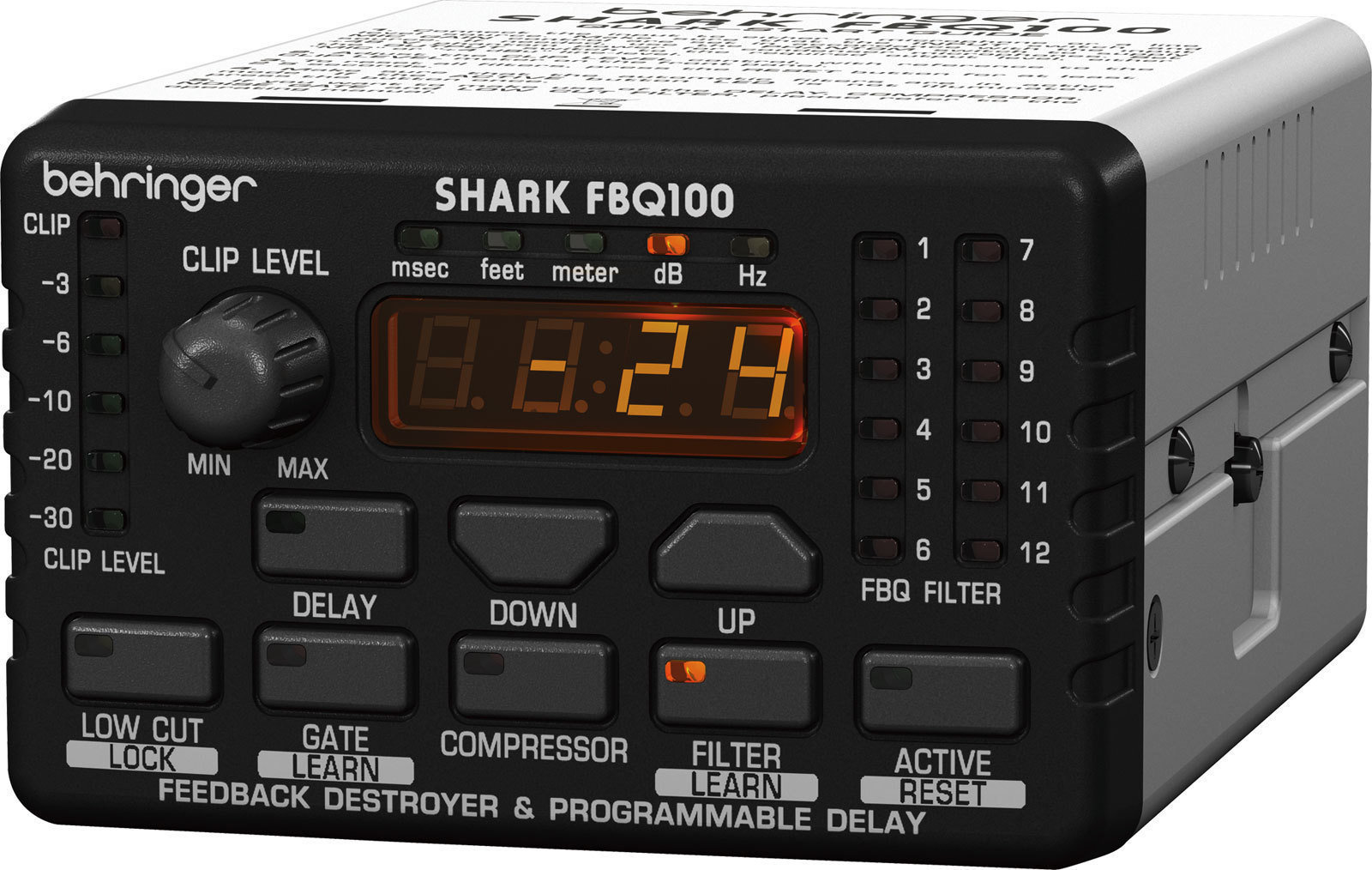 Dźwiękowy procesor efektowy Behringer SHARK FBQ 100